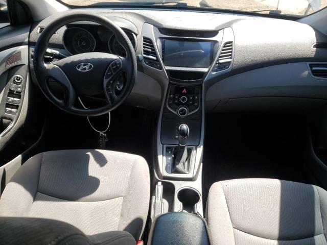 KMHDH4AE0FU223048 - 2015 HYUNDAI ELANTRA SE GRAY photo 8