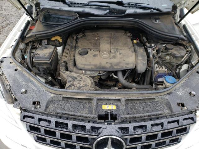 4JGDA5HBXDA215852 - 2013 MERCEDES-BENZ ML 350 4MATIC WHITE photo 12