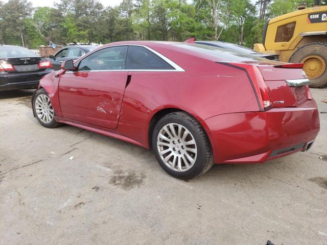 1G6DK1ED6B0119481 - 2011 CADILLAC CTS PERFORMANCE COLLECTION Красный фото 2