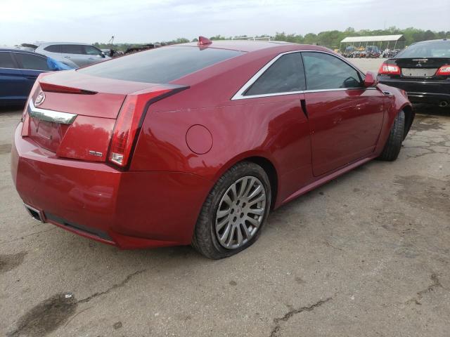 1G6DK1ED6B0119481 - 2011 CADILLAC CTS PERFORMANCE COLLECTION RED photo 3