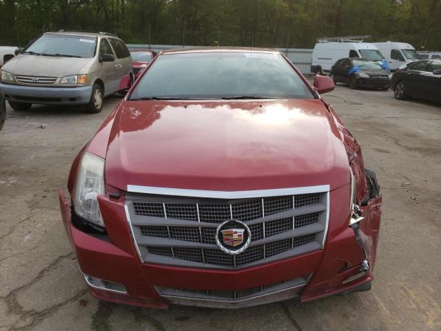 1G6DK1ED6B0119481 - 2011 CADILLAC CTS PERFORMANCE COLLECTION Красный фото 5