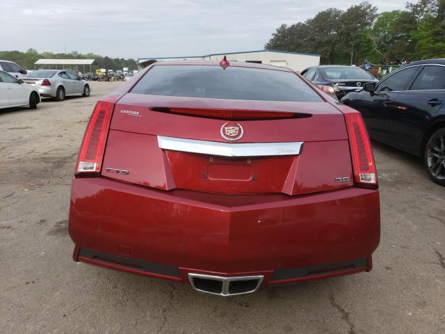 1G6DK1ED6B0119481 - 2011 CADILLAC CTS PERFORMANCE COLLECTION Красный фото 6