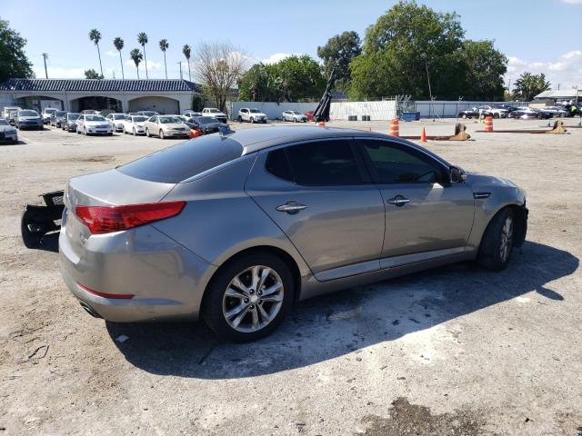 5XXGN4A70CG041329 - 2012 KIA OPTIMA EX GRAY photo 3