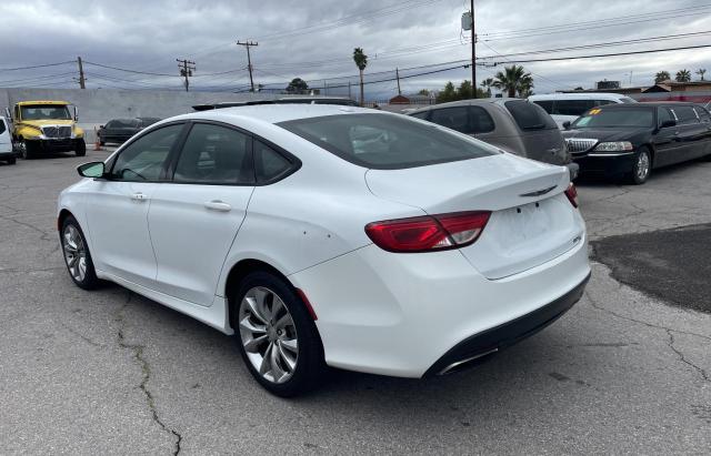 1C3CCCBG8FN583529 - 2015 CHRYSLER 200 S WHITE photo 3