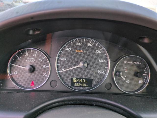 1G1ZS58F68F142975 - 2008 CHEVROLET MALIBU LS Արծաթագույն լուսանկար 9