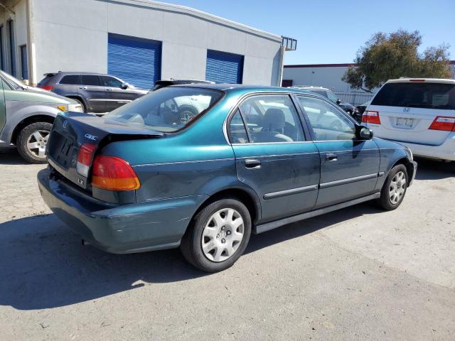 JHMEJ6677WS013396 - 1998 HONDA CIVIC LX GREEN photo 3