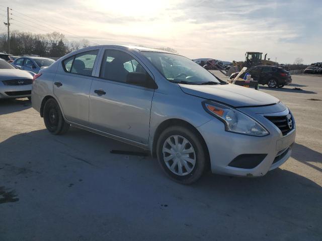 3N1CN7AP6FL907207 - 2015 NISSAN VERSA S SILVER photo 4