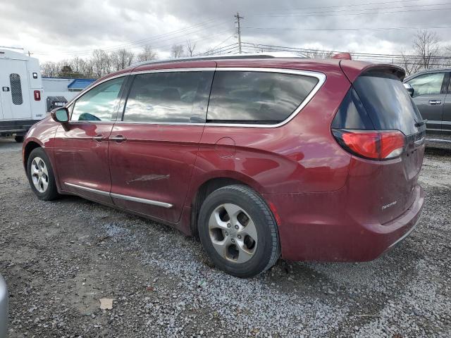 2C4RC1EG3HR594384 - 2017 CHRYSLER PACIFICA TOURING L PLUS MAROON photo 2