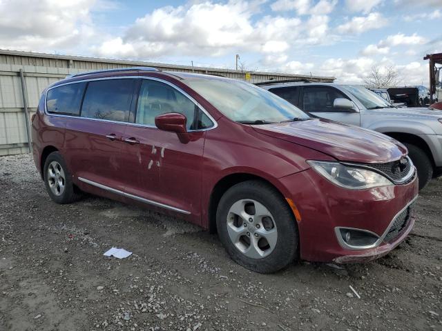 2C4RC1EG3HR594384 - 2017 CHRYSLER PACIFICA TOURING L PLUS MAROON photo 4
