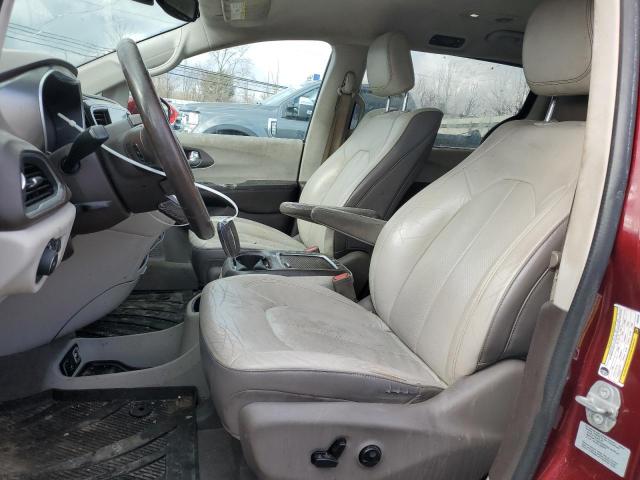 2C4RC1EG3HR594384 - 2017 CHRYSLER PACIFICA TOURING L PLUS MAROON photo 7