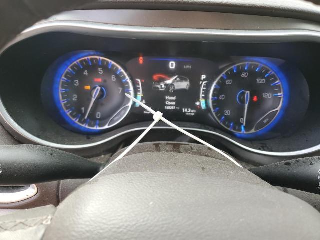 2C4RC1EG3HR594384 - 2017 CHRYSLER PACIFICA TOURING L PLUS MAROON photo 9