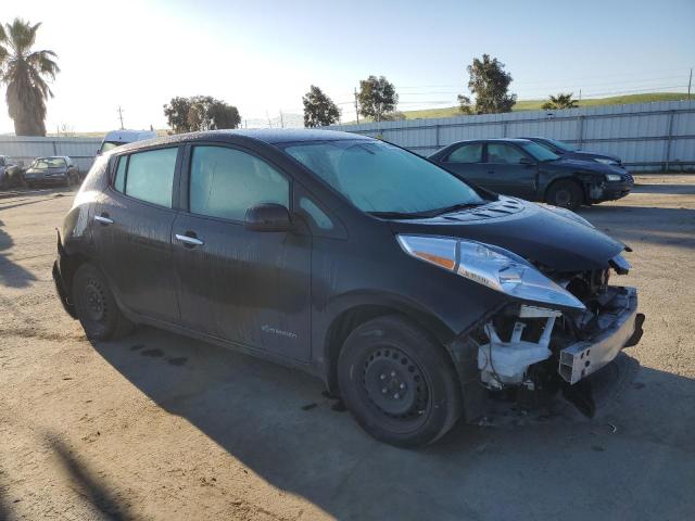 1N4AZ0CP9FC318280 - 2015 NISSAN LEAF S BLACK photo 4