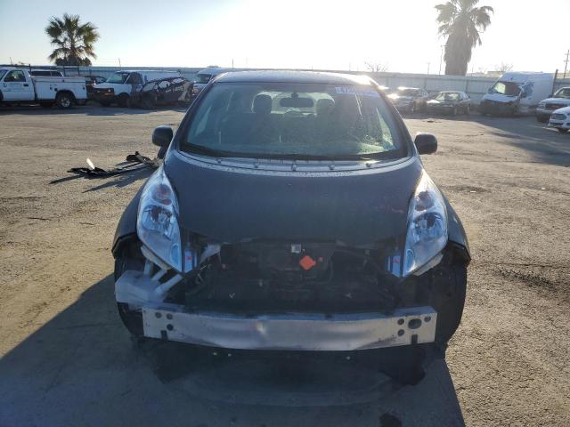 1N4AZ0CP9FC318280 - 2015 NISSAN LEAF S BLACK photo 5