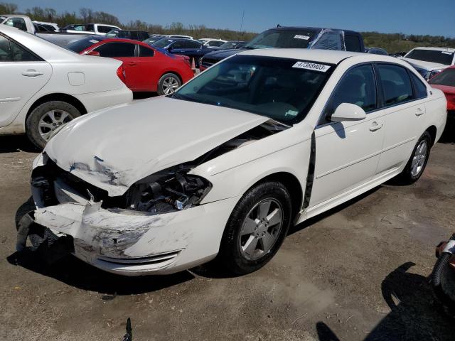 2G1WT57K591218175 - 2009 CHEVROLET IMPALA 1LT WHITE photo 1