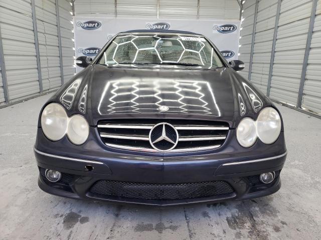 WDBTK72F58T094323 - 2008 MERCEDES-BENZ CLK 550 BLUE photo 5