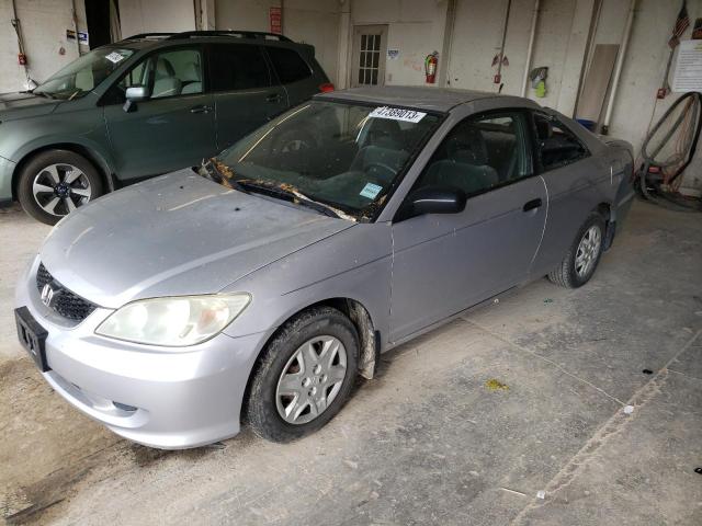 1HGEM21135L017458 - 2005 HONDA CIVIC DX VP ვერცხლისფერი ფოტო 1