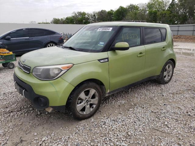 KNDJN2A25H7882089 - 2017 KIA SOUL GREEN photo 1