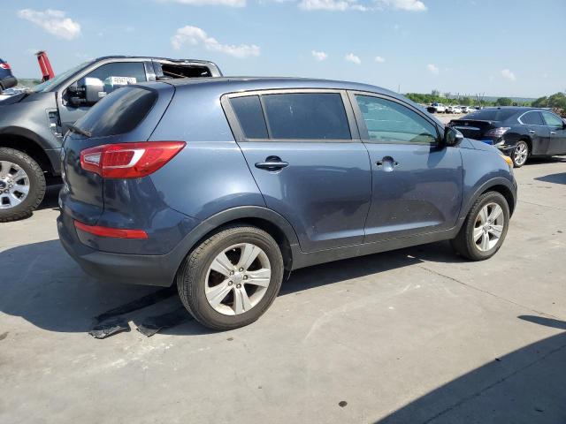 KNDPB3A25D7473996 - 2013 KIA SPORTAGE BASE BLUE photo 3