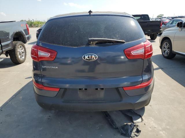 KNDPB3A25D7473996 - 2013 KIA SPORTAGE BASE BLUE photo 6