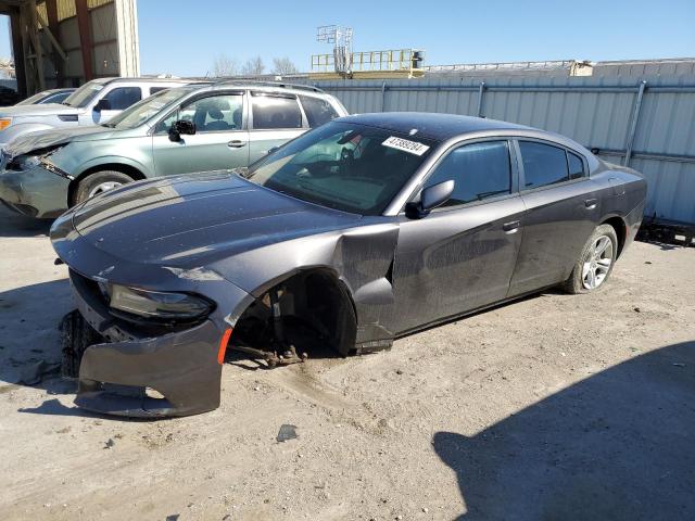 2C3CDXBG8FH790628 - 2015 DODGE CHARGER SE GRAY photo 1