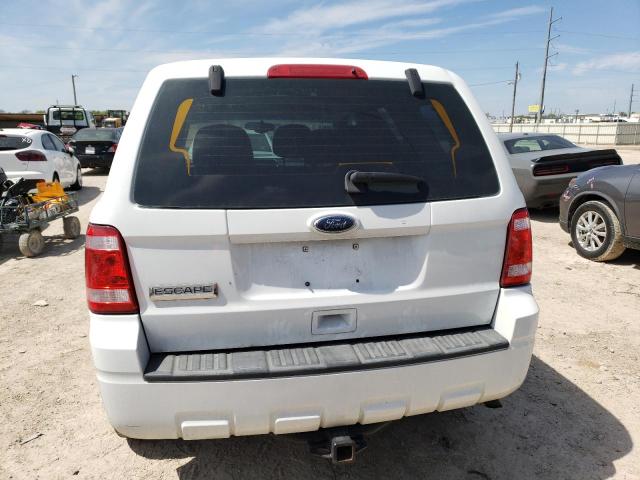 1FMCU0C70AKD27963 - 2010 FORD ESCAPE XLS WHITE photo 6