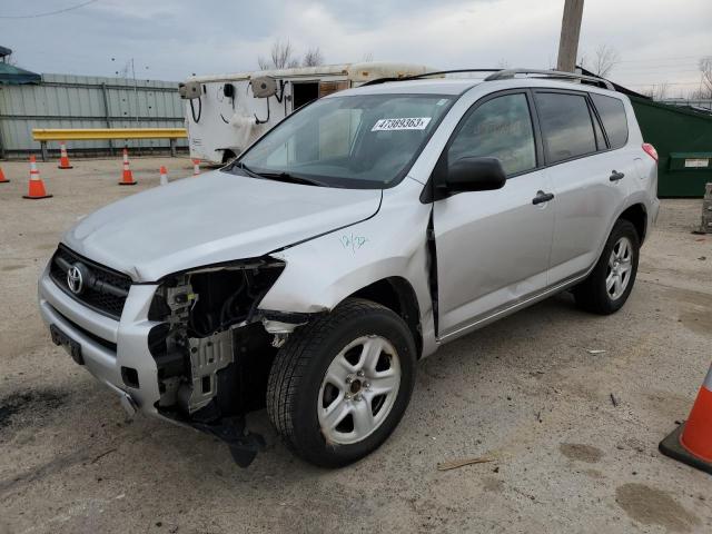 2T3ZF4DV5CW150253 - 2012 TOYOTA RAV4 SILVER photo 1