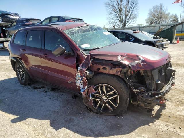 1C4RJFLG3JC437653 - 2018 JEEP GRAND CHER TRAILHAWK 红色 照片 4