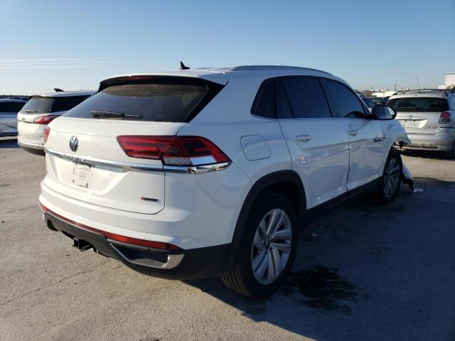 1V21E2CA6LC219052 - 2020 VOLKSWAGEN ATLAS CROS SE WHITE photo 3