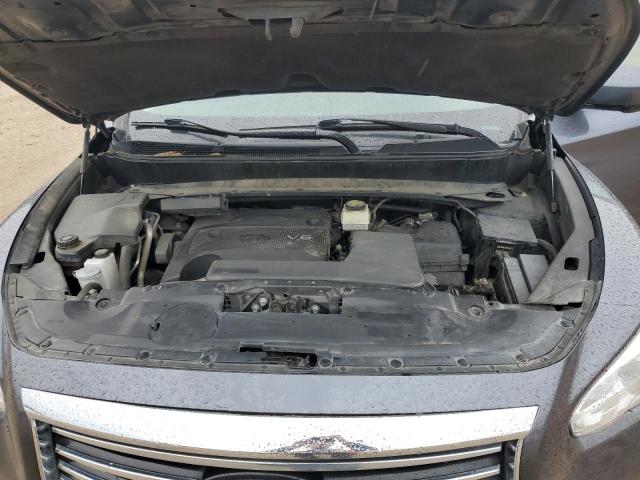 5N1AL0MN5EC508466 - 2014 INFINITI QX60 GRAY photo 11