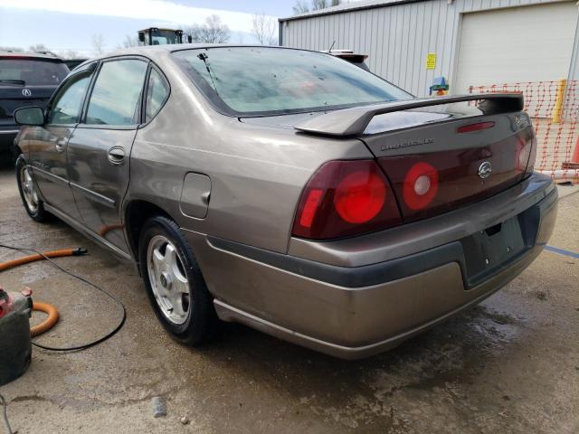 2G1WH55KX29282479 - 2002 CHEVROLET IMPALA LS BROWN photo 2