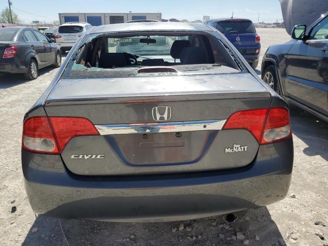 2HGFA1F62AH528601 - 2010 HONDA CIVIC LX-S Մոխրագույն լուսանկար 6