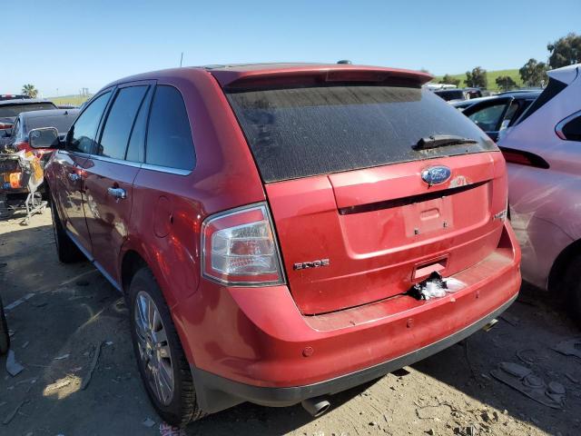 2FMDK4KC5ABA41133 - 2010 FORD EDGE LIMITED RED photo 2