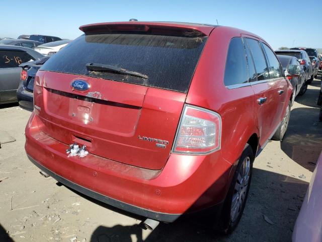 2FMDK4KC5ABA41133 - 2010 FORD EDGE LIMITED RED photo 3