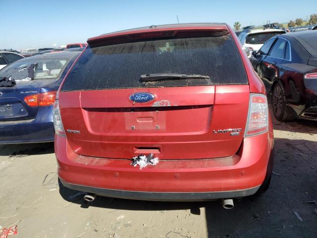 2FMDK4KC5ABA41133 - 2010 FORD EDGE LIMITED RED photo 6