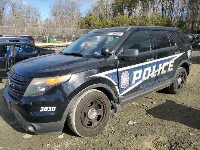 1FM5K8ARXDGC40872 - 2013 FORD EXPLORER POLICE INTERCEPTOR 黑色 照片 1