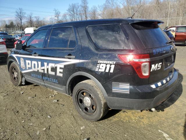 1FM5K8ARXDGC40872 - 2013 FORD EXPLORER POLICE INTERCEPTOR 黑色 照片 2