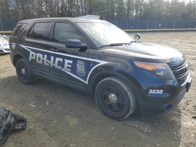 1FM5K8ARXDGC40872 - 2013 FORD EXPLORER POLICE INTERCEPTOR 黑色 照片 4