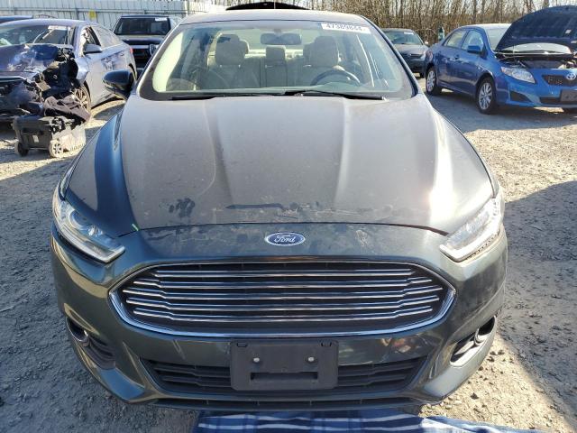 3FA6P0LU6GR134922 - 2016 FORD FUSION SE HYBRID GREEN photo 5