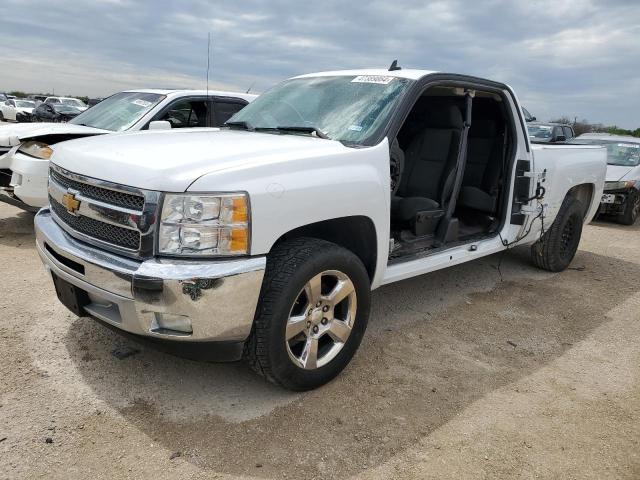 1GCRCSE25DZ387456 - 2013 CHEVROLET SILVERADO C1500 LT WHITE photo 1