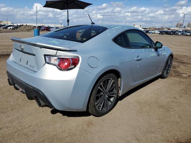 JF1ZNAA10D1732852 - 2013 TOYOTA SCION FR-S SILVER photo 3