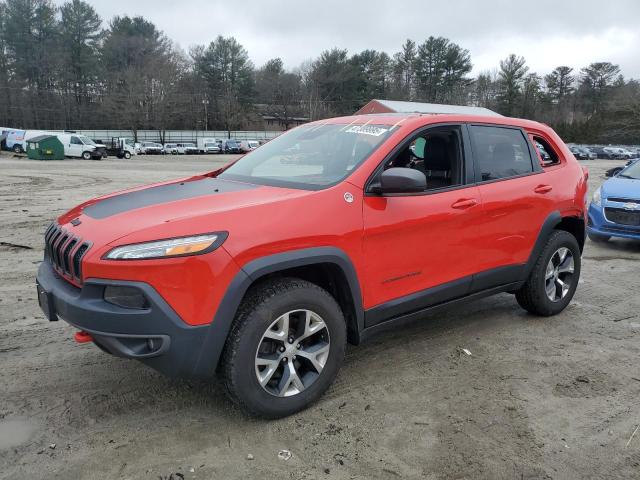 1C4PJMBX1JD616216 - 2018 JEEP CHEROKEE TRAILHAWK RED photo 1
