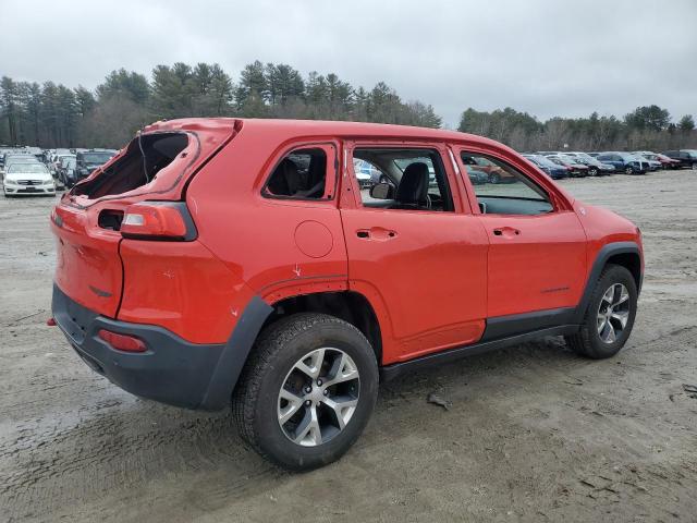 1C4PJMBX1JD616216 - 2018 JEEP CHEROKEE TRAILHAWK RED photo 3