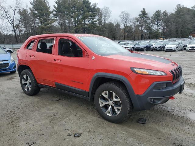 1C4PJMBX1JD616216 - 2018 JEEP CHEROKEE TRAILHAWK RED photo 4