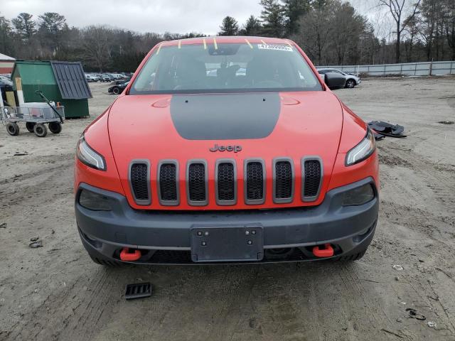 1C4PJMBX1JD616216 - 2018 JEEP CHEROKEE TRAILHAWK RED photo 5