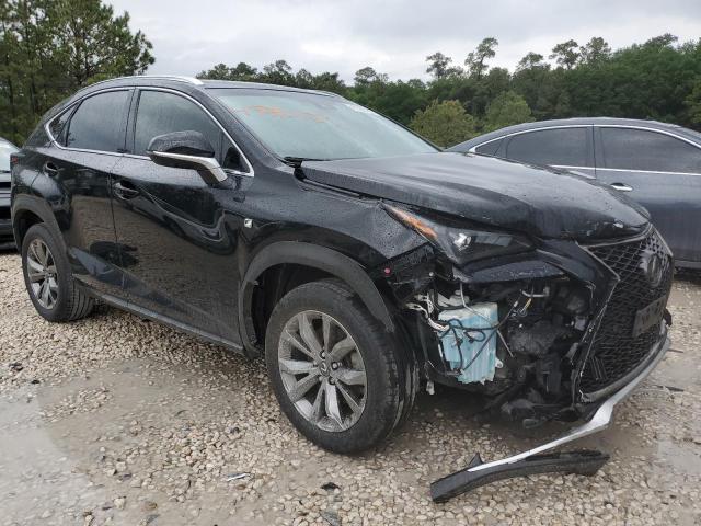 JTJYARBZ4K2133140 - 2019 LEXUS NX 300 BASE შავი ფოტო 4