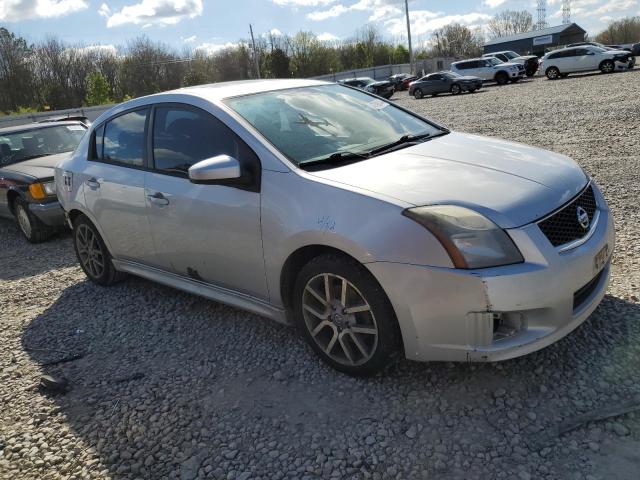 3N1BB6AP6BL654186 - 2011 NISSAN SENTRA SE-R SILVER photo 4