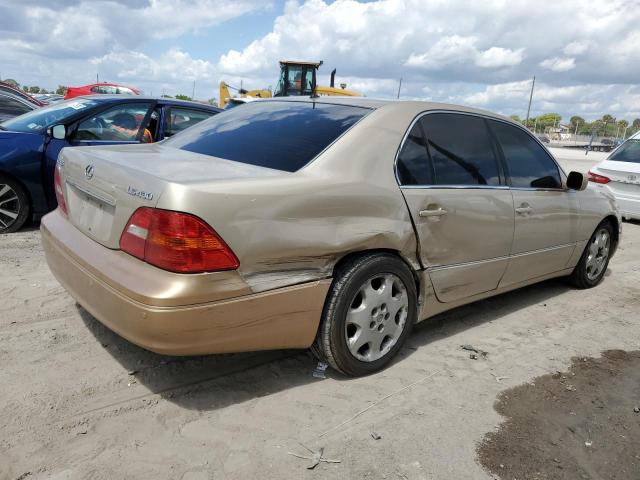 JTHBN30F320067306 - 2002 LEXUS LS 430 TAN photo 3