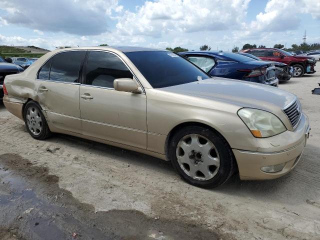 JTHBN30F320067306 - 2002 LEXUS LS 430 TAN photo 4