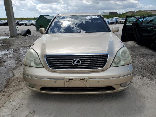 JTHBN30F320067306 - 2002 LEXUS LS 430 TAN photo 5