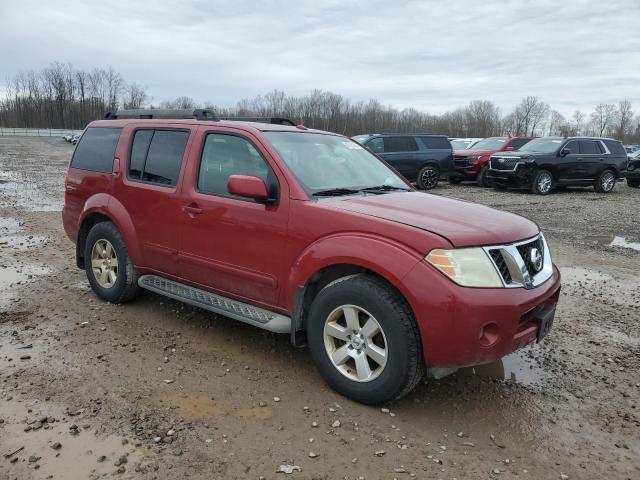 5N1AR18B68C663813 - 2008 NISSAN PATHFINDER S 勃艮第红 照片 4